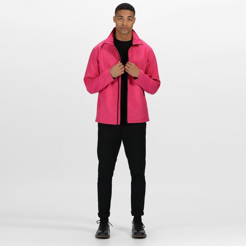 Veste softshell ABLAZE Homme (Rose/noir)