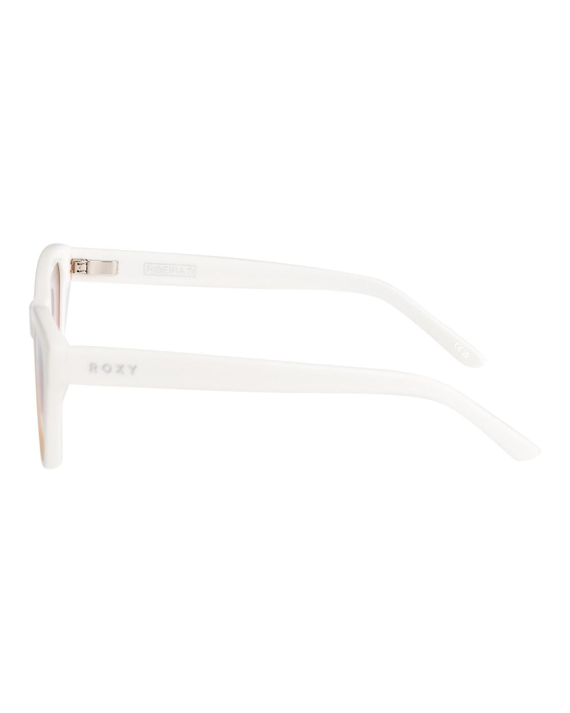 Lunettes de soleil RIBEIRA Blanc Femme 3/4