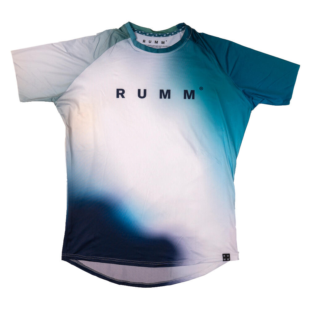 T-shirt técnica de trail running para homem rumm sensation