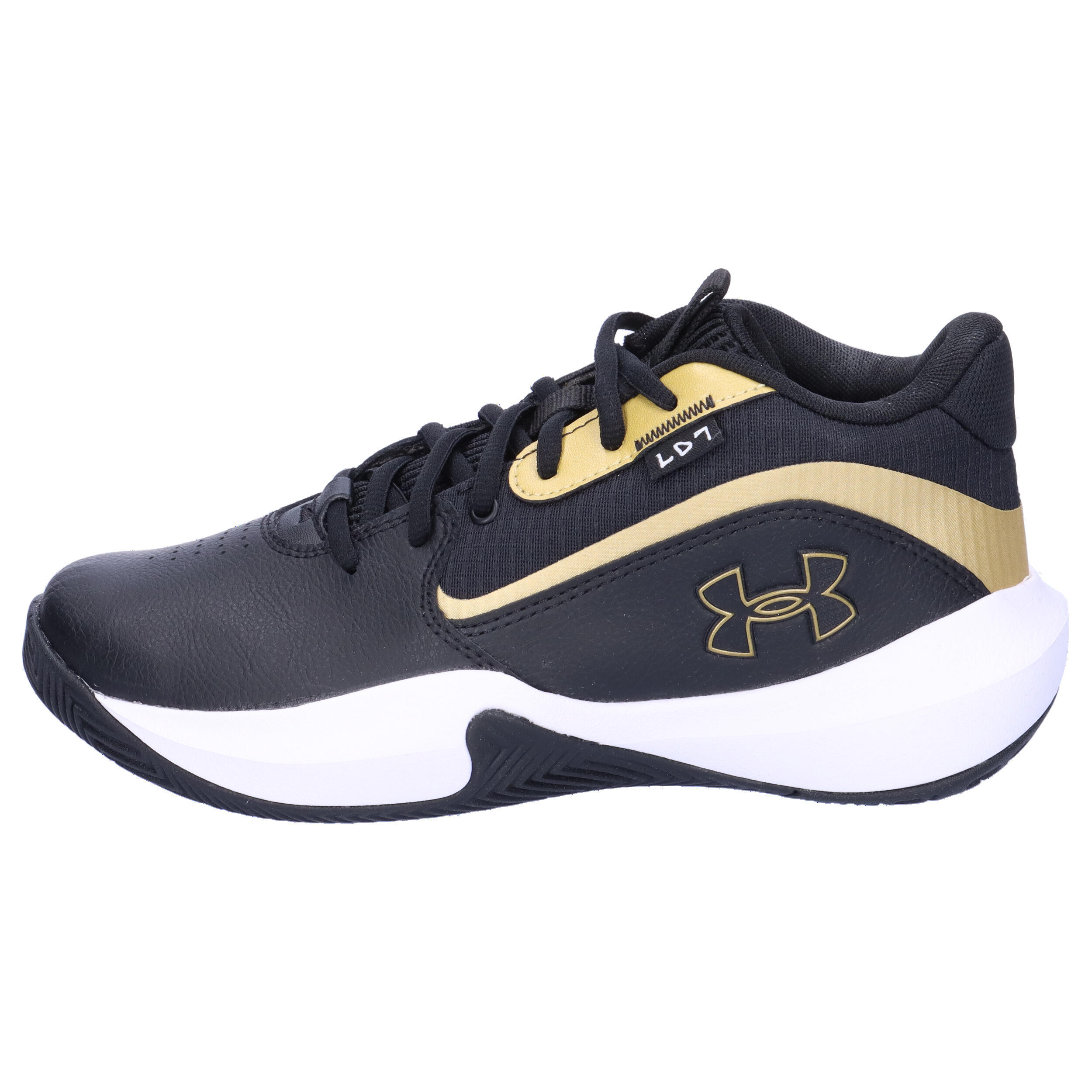 Zapatillas Baloncesto Niño Under Armour Lockdown Negras 2/7