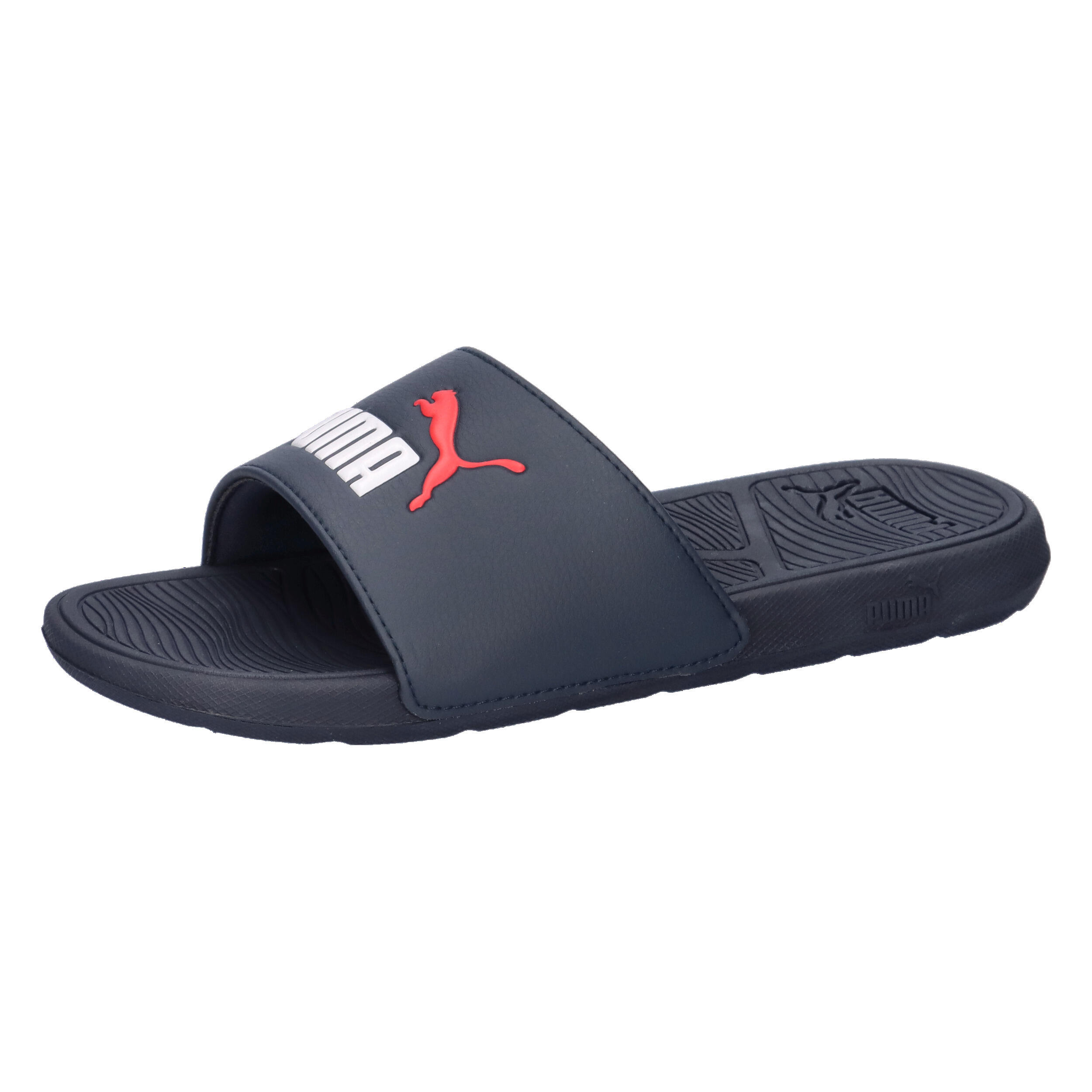 Puma - Mules Hommes Puma Cool Cat 2.0 - Sandales Piscine - Blanc|bleu - 47 - Decathlon