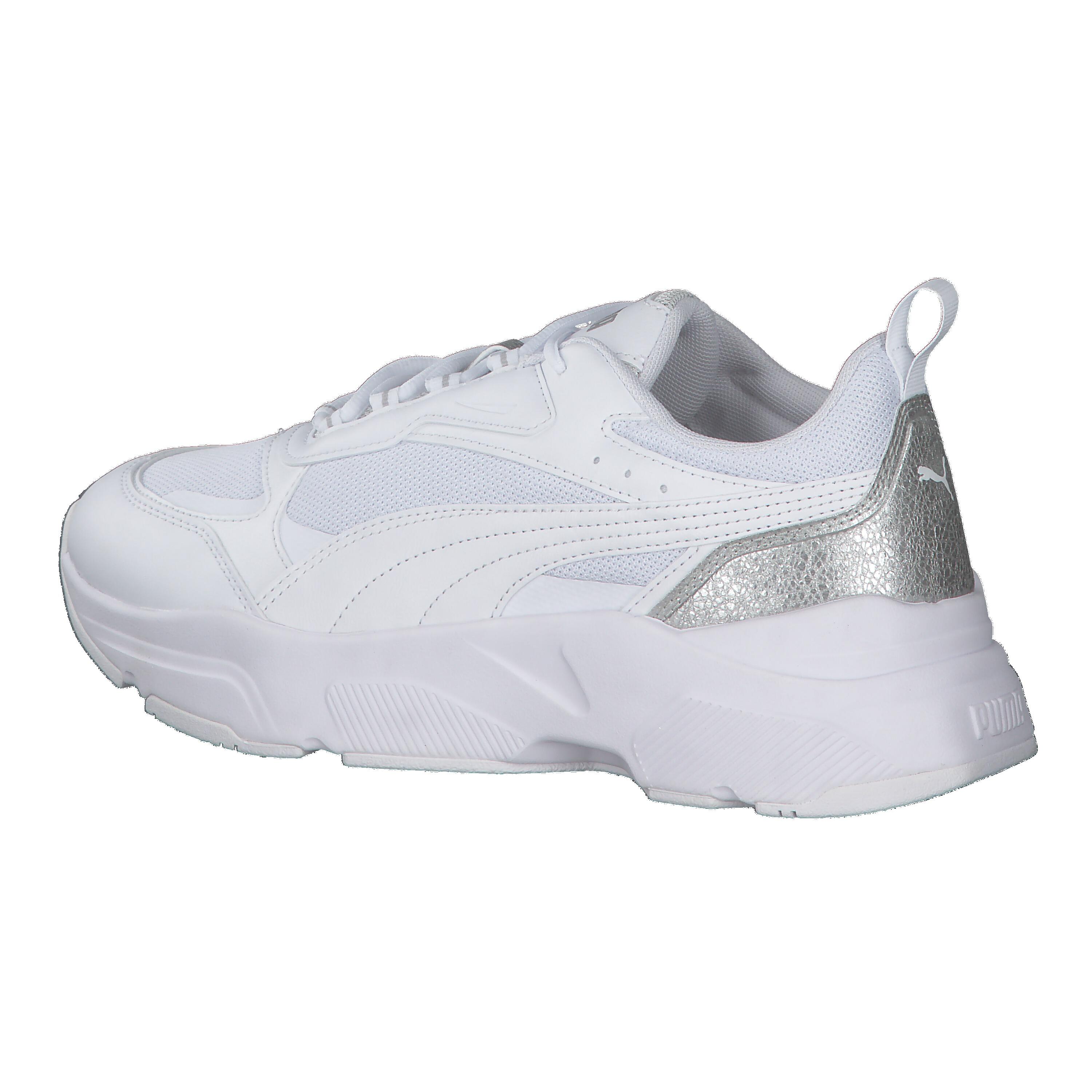 Buty damskie Puma Cassia Distressed 387645 02 niskie białe 38,5 3/7
