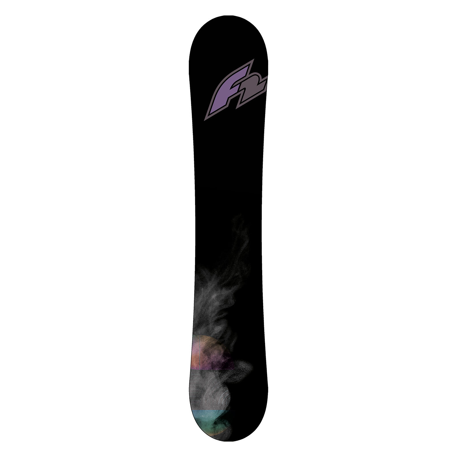 F2  Damen Snowboard Black Deck Freeride/Freestyle 139cm Schwarz 3/3