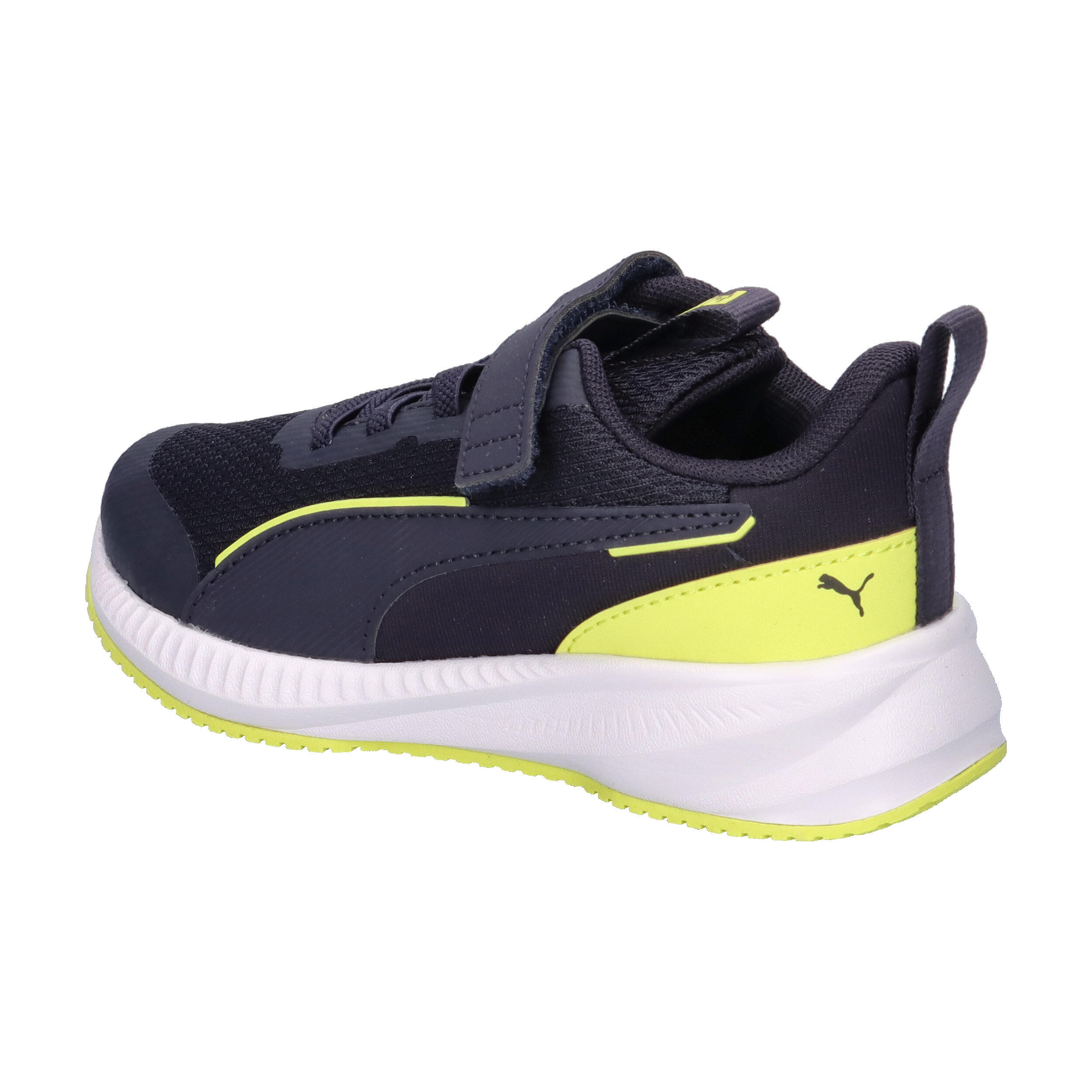 Baskets Puma Flyer 3 Ac Ps, Bleu, Enfants 3/7