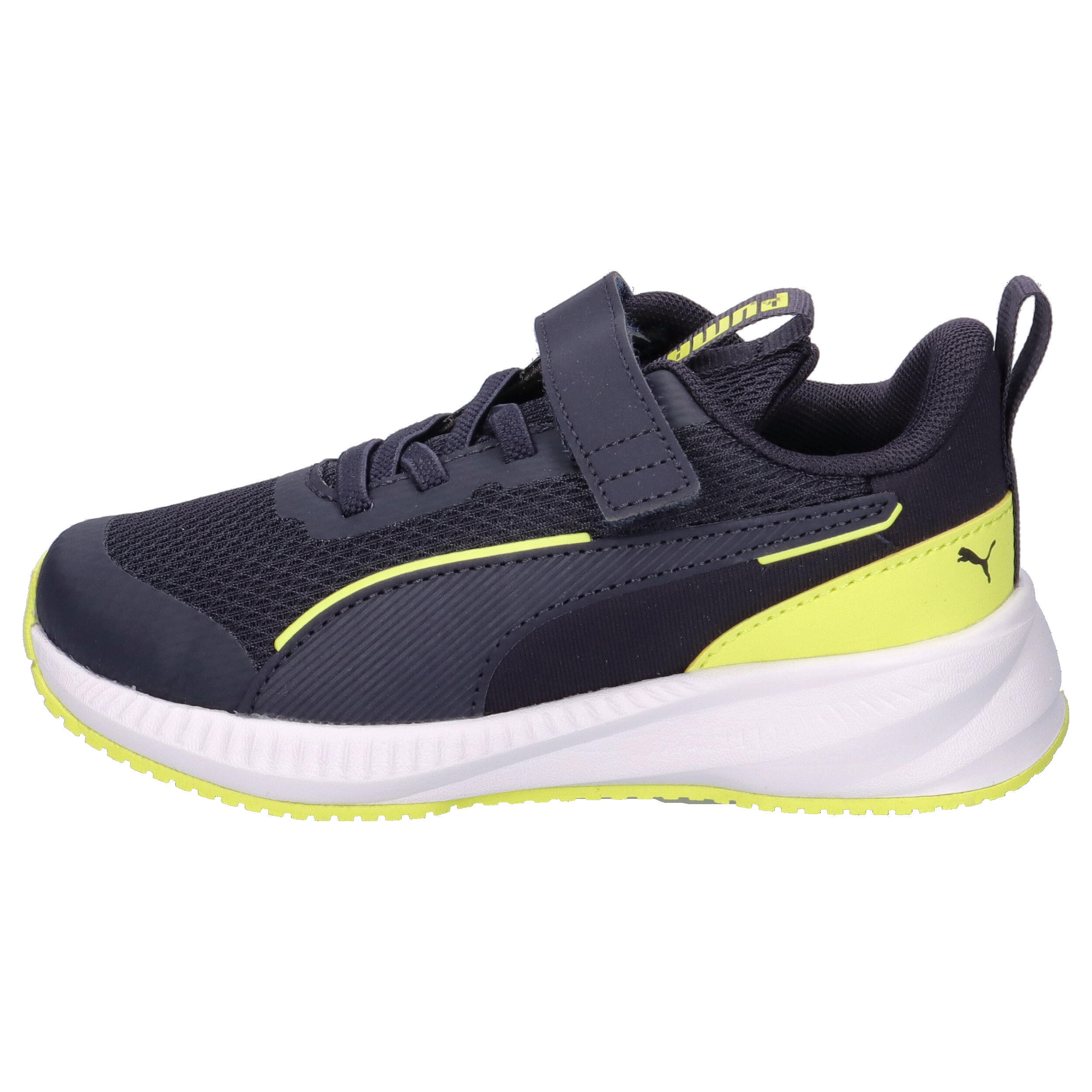 Baskets Puma Flyer 3 Ac Ps, Bleu, Enfants 2/7