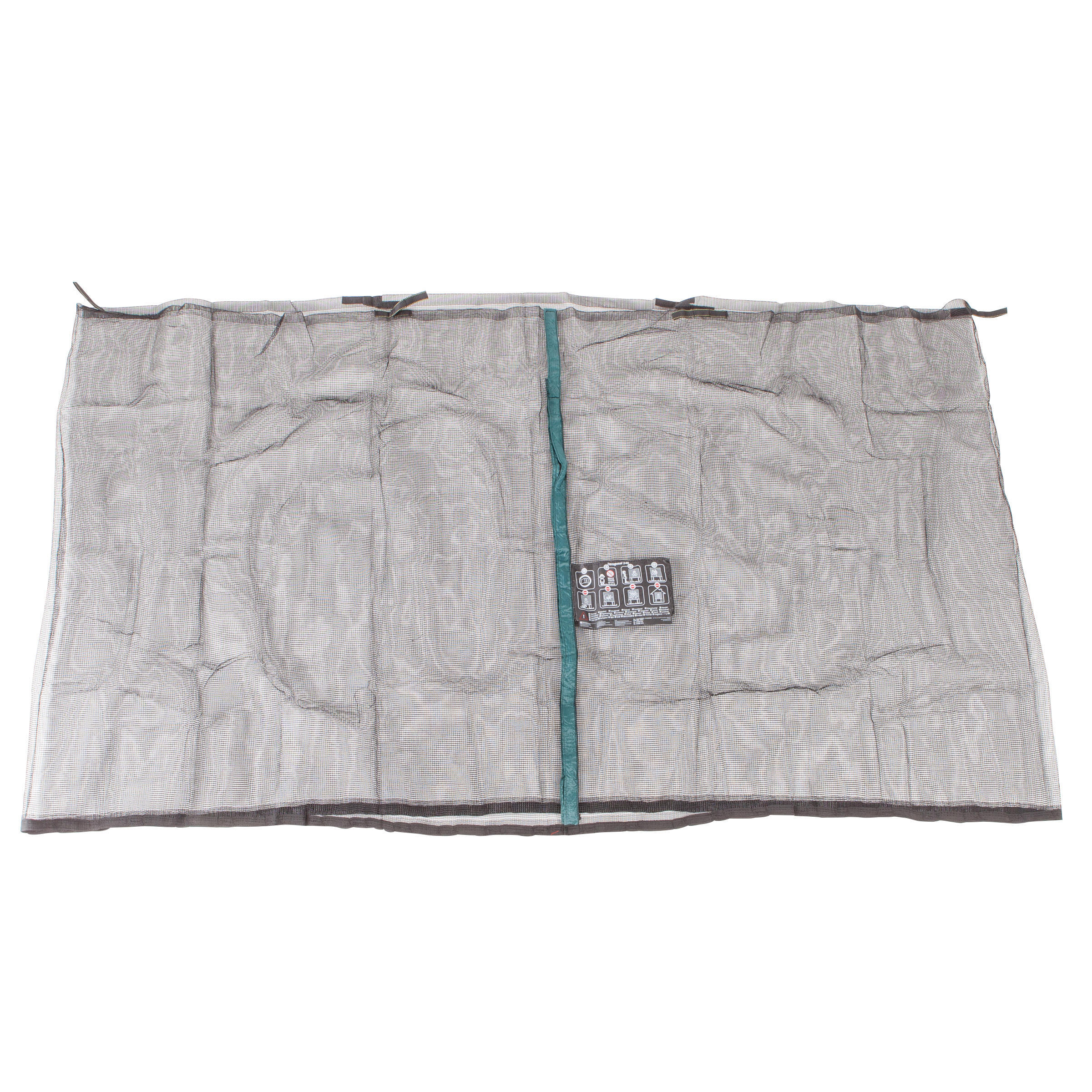 Domyos - Seconde Vie - Filet Protection Zippé, Pièce Détachée Trampoline,... - Excellent - Filet De Cadre Trampoline - Incolore - Taille Unique - Decathlon