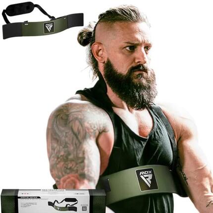 RDX T2 Arm Blaster für Bizeps-Curls Olivgrün