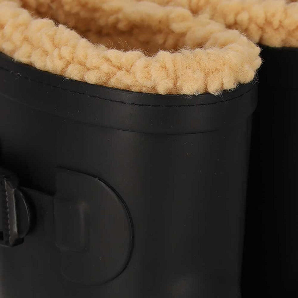 Bottes de pluie enfants - Unisexe - Fausse fourrure - 100 % caoutchouc 3/4