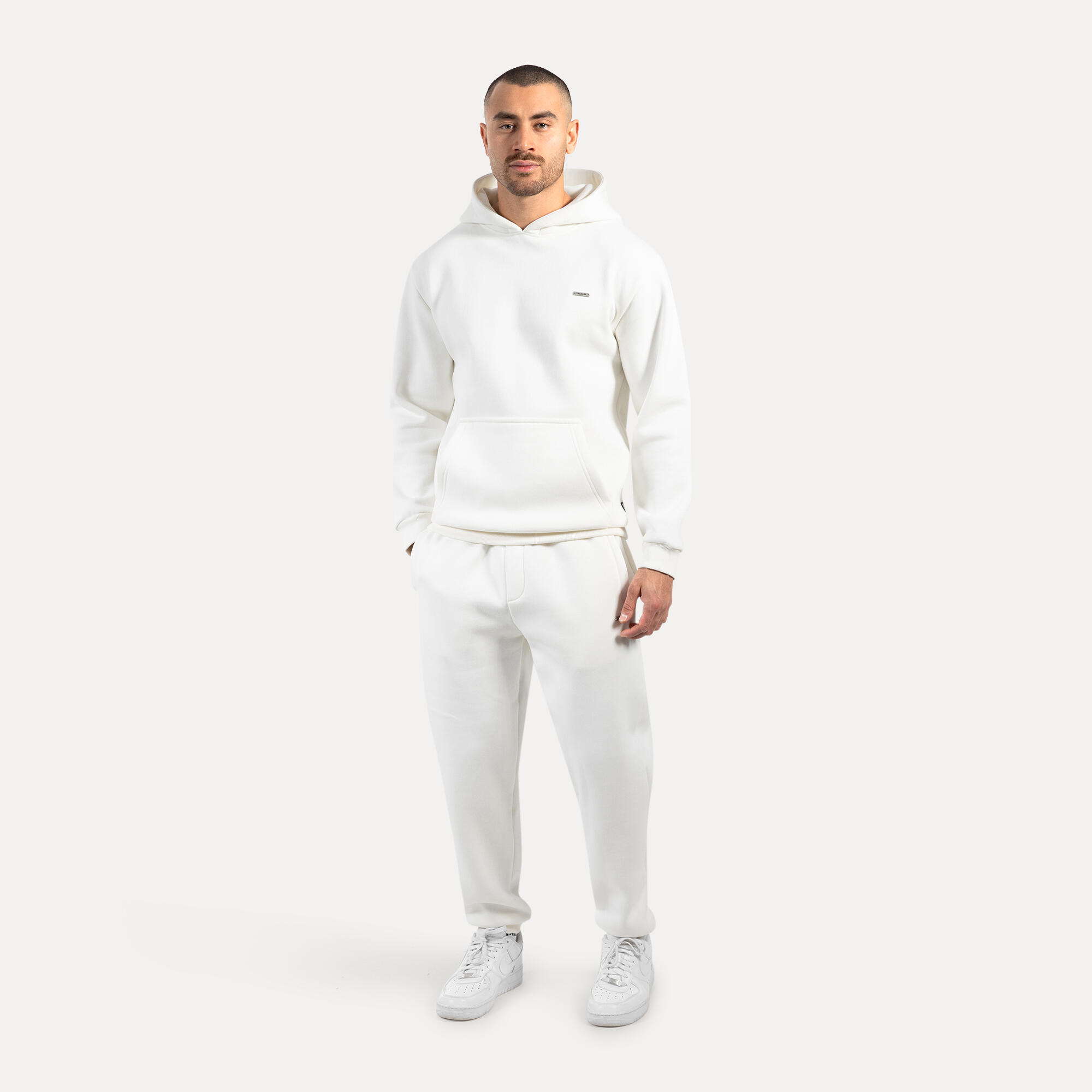 Herren Hoodie Ilyas Creme 3/5
