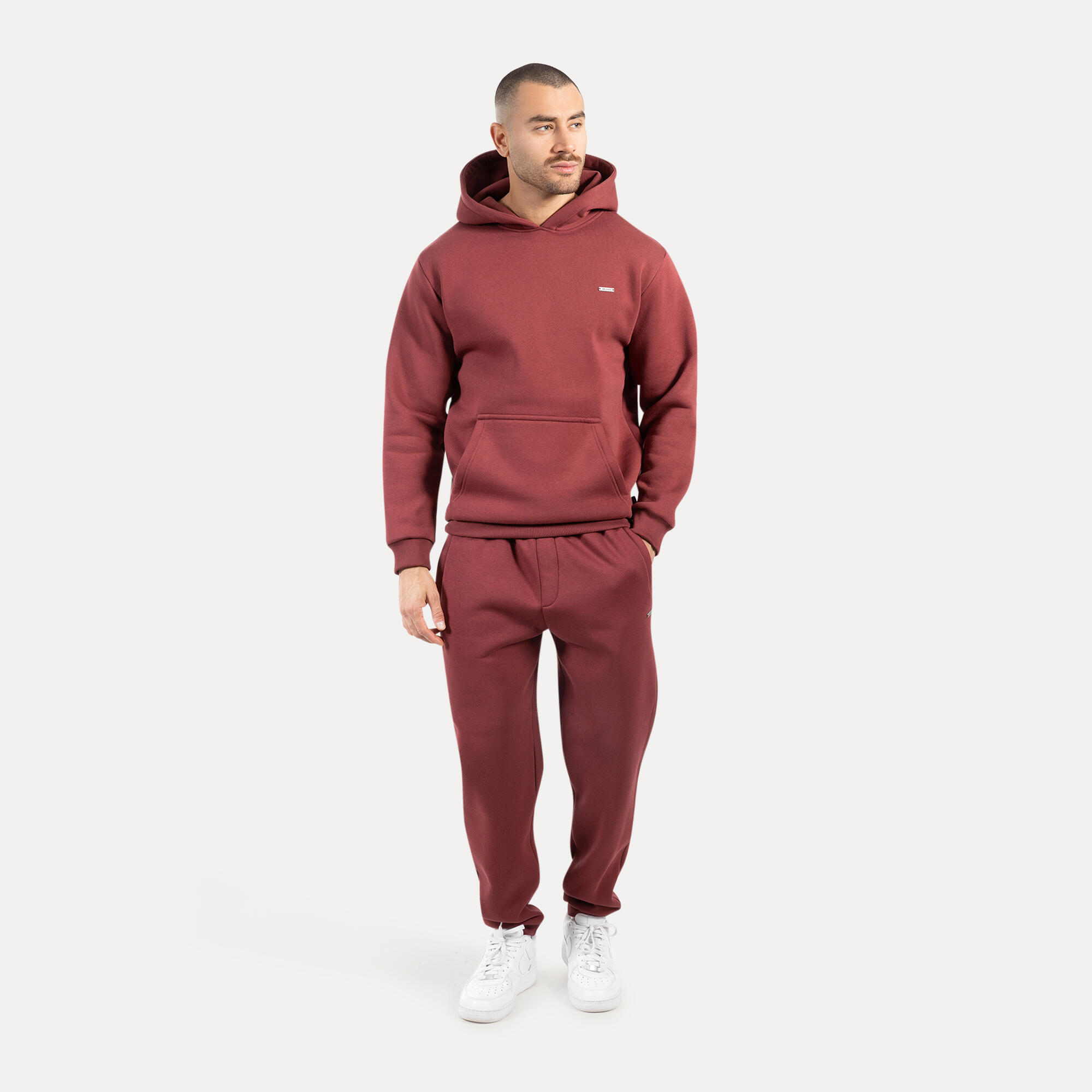 Herren Jogginghose Cedrik Bordeaux 3/5