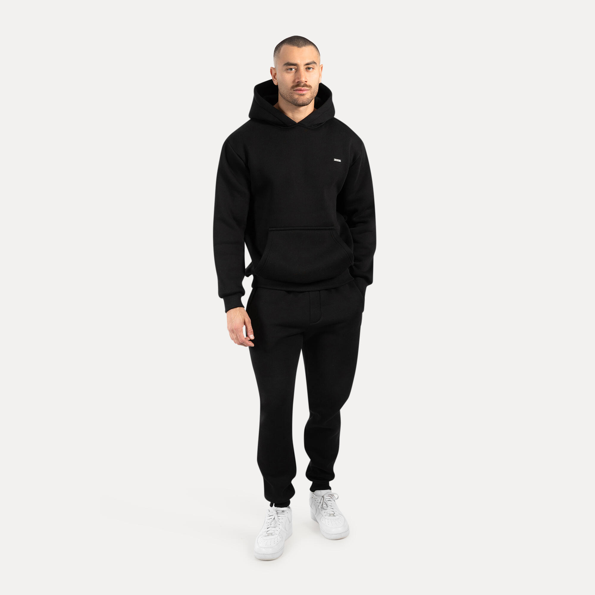 Herren Hoodie Ilyas Schwarz 3/5