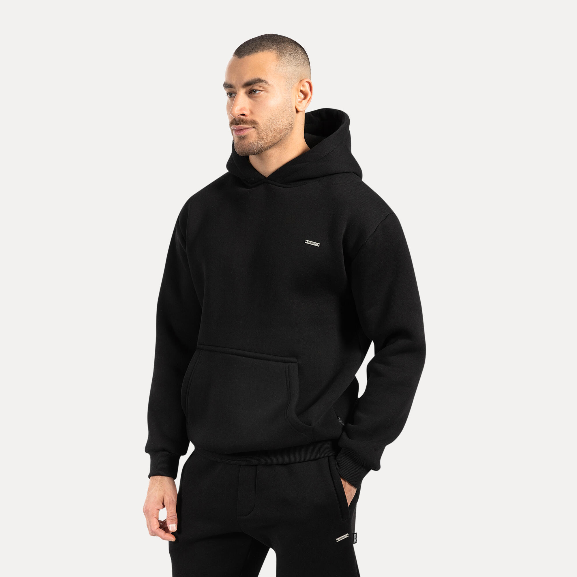 Herren Hoodie Ilyas Schwarz 2/5