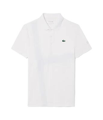 Polo Lacoste Novak Djokovic Bianco 2025