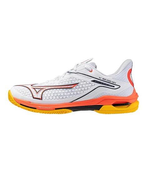 Scarpe Mizuno Wave Exceed Tour 6CC Bianco/Arancione 2025