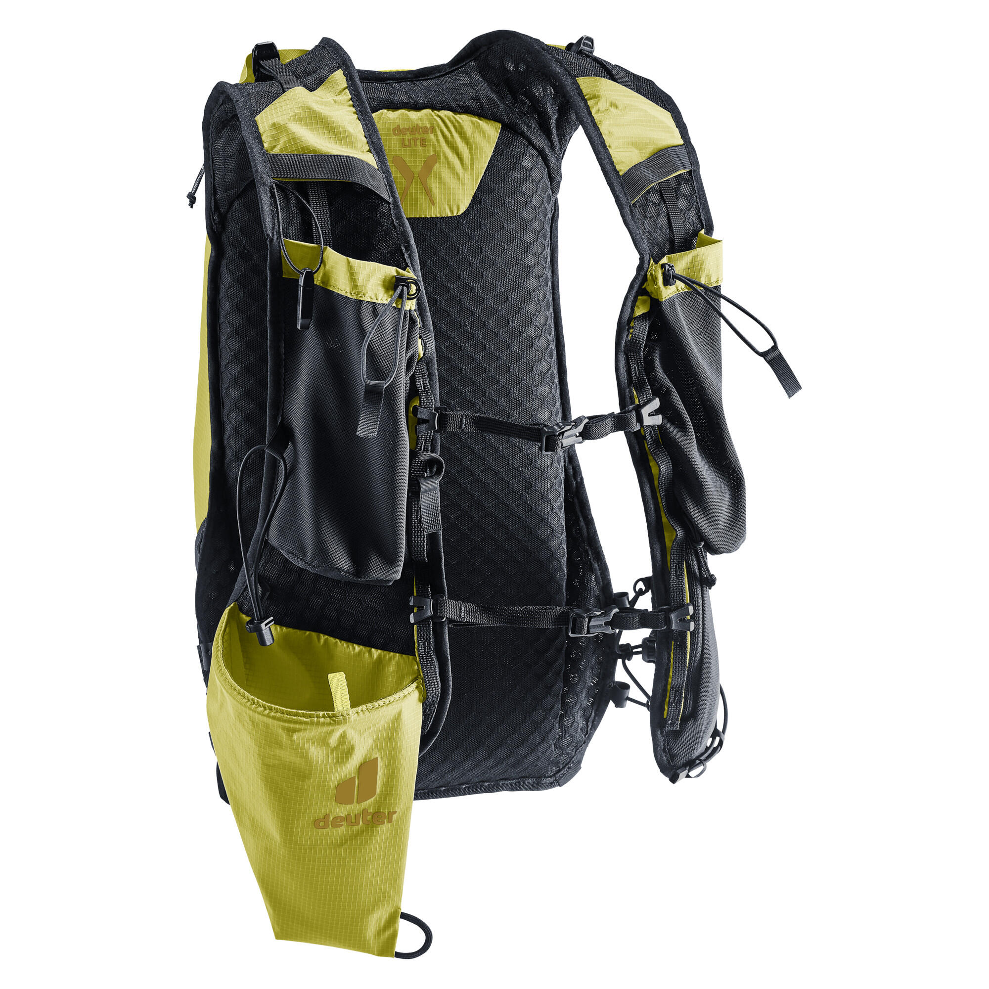 Sac à dos trail Deuter Ascender 13 L Sprout léger, réglable 8/11
