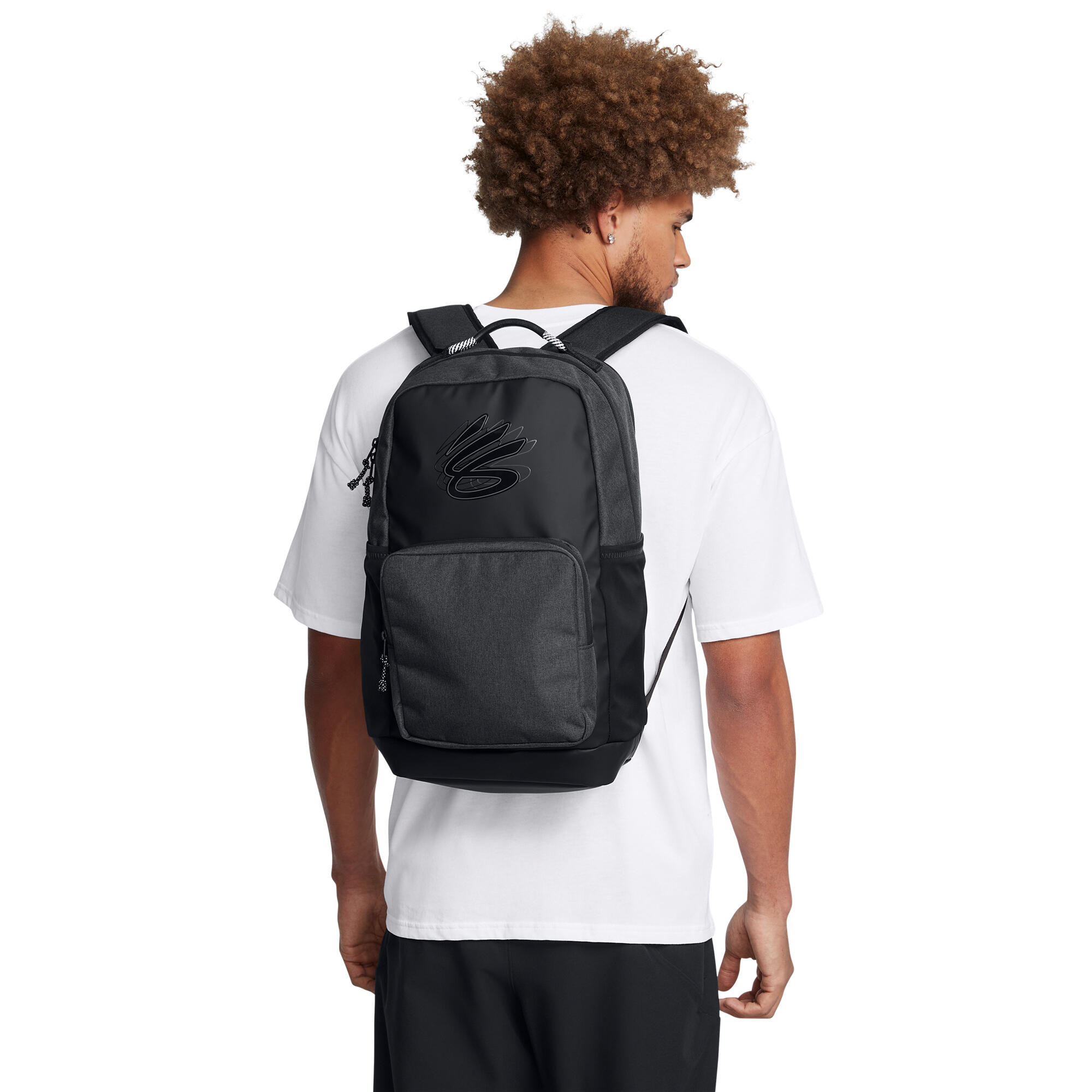Sac à dos Under Armour Curry Splash Noir 3/7