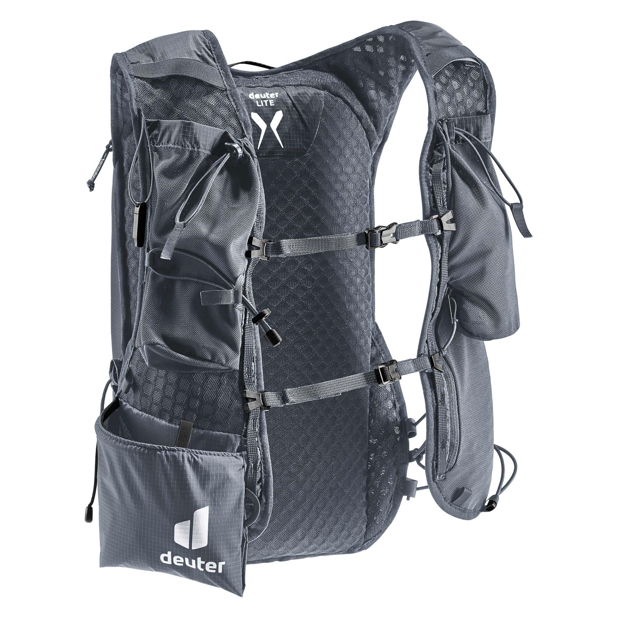 Sac à dos Deuter Ascender 7 7L noir ultraléger 315g matériaux recyclés bluesign 2/7