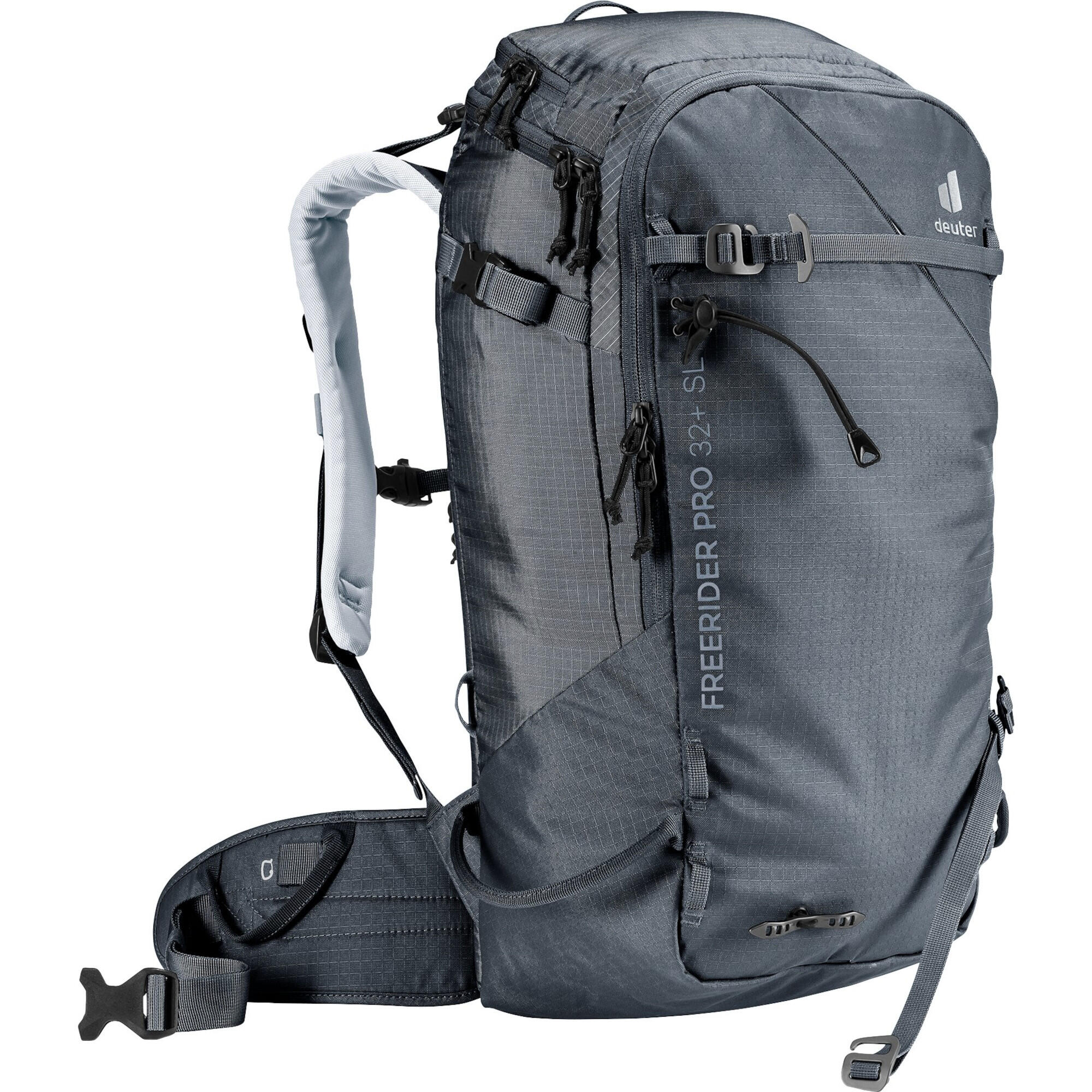 Deuter - Deuter Freerider Pro 32+ Sl Sac Freeride Femme Rolltop 32–42l Alpine - Sac À Dos - Noir - Decathlon
