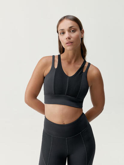 Sujetador para mujer Born living yoga Reka en color negro