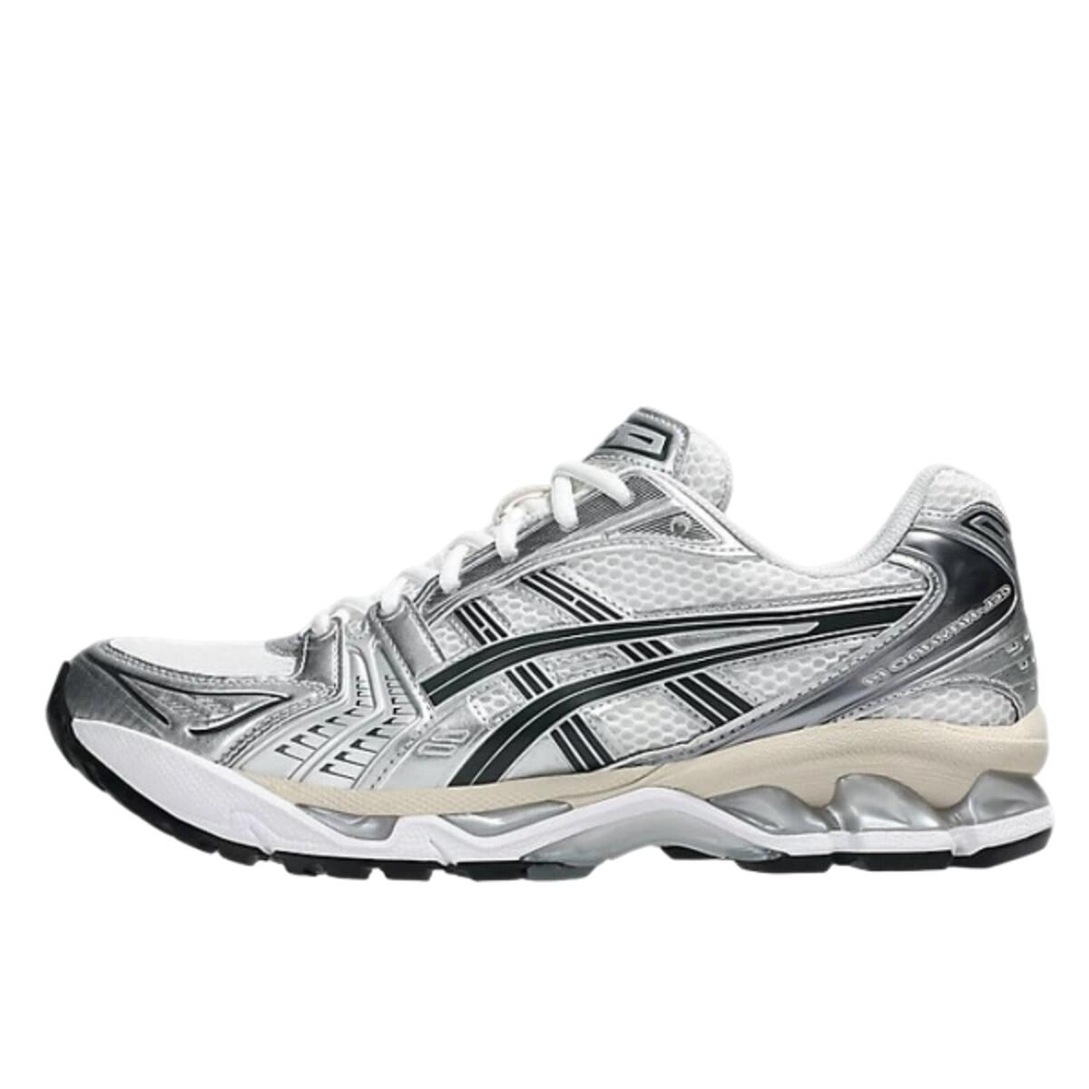 靴 asics gel Kayano 14 white/ graphite grey Gel-Kayano 14 White Graphite Grey ASICS | Decathlon
