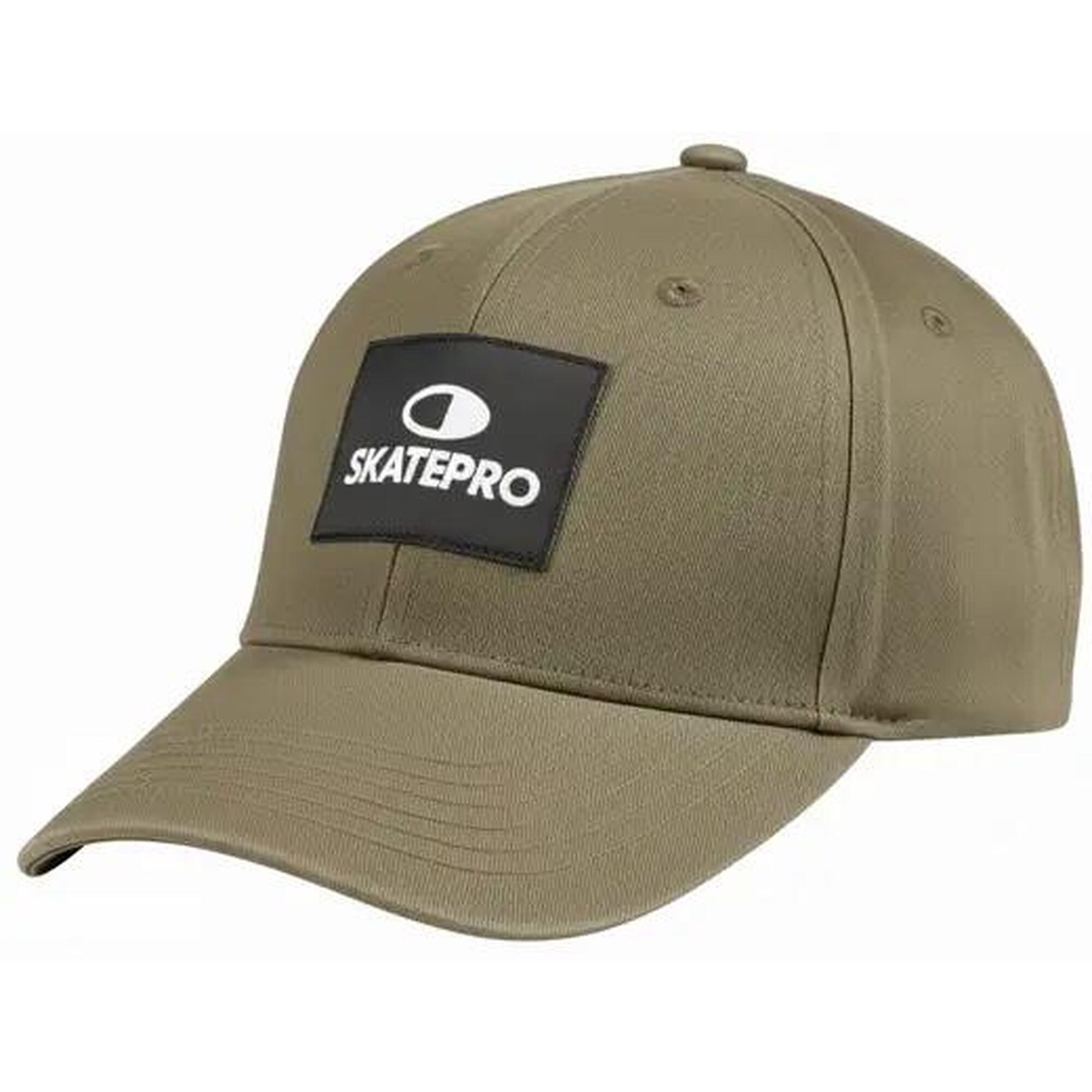 Skatepro - Skatepro Baseball Cap - Army - Casquette - Blanc|noir|vert - Taille Unique - Decathlon