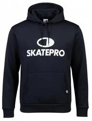 SkatePro Tech Sweat à capuche - L - Black / White