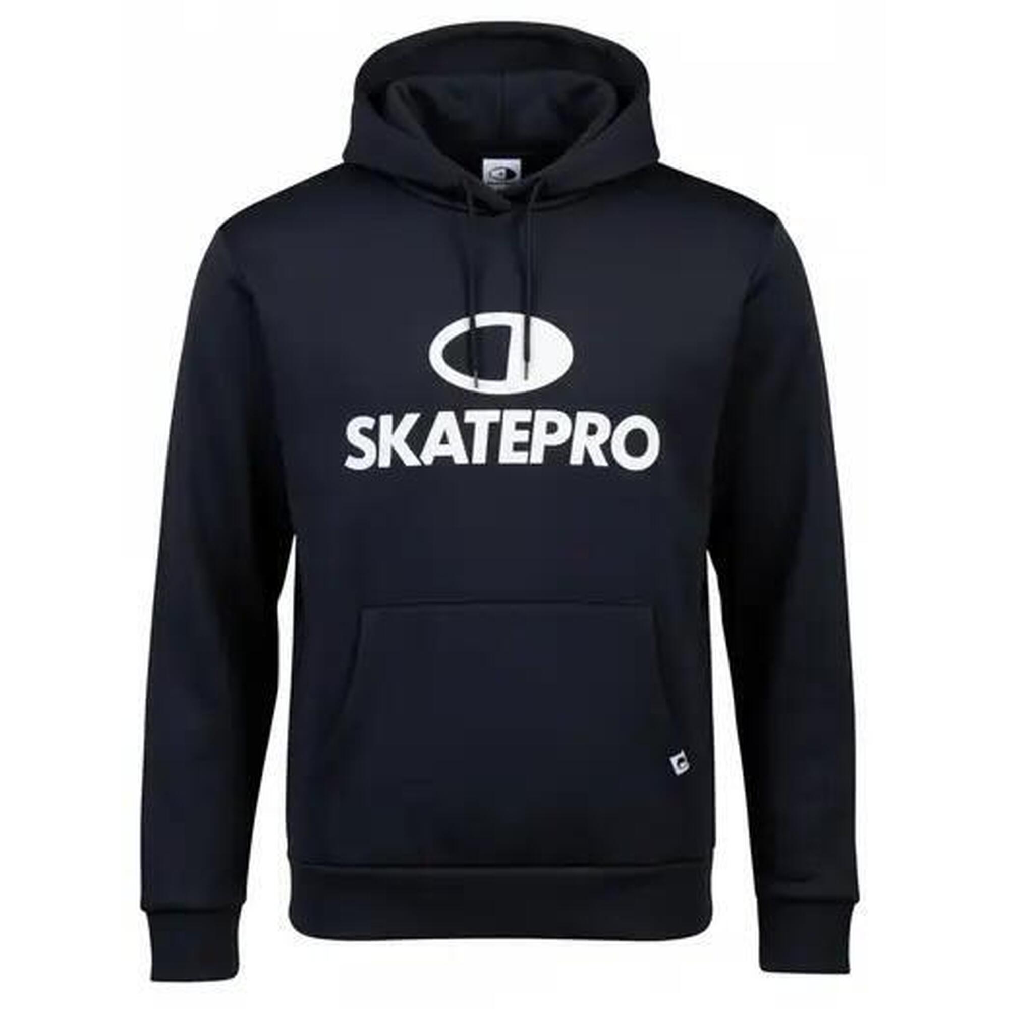 Odzież Bluza sportowa unisex SkatePro Tech Bluza z kapturem - S - Black / White