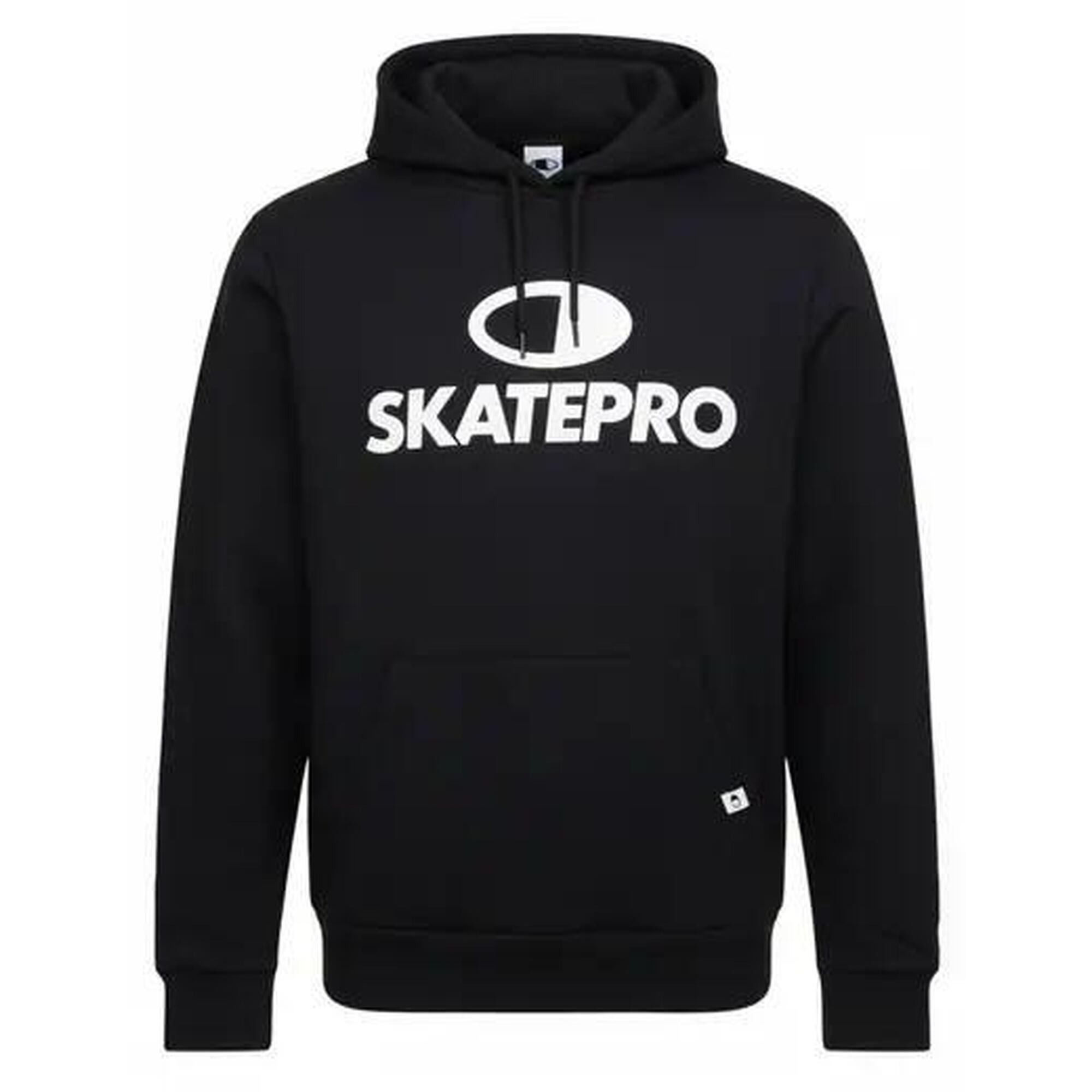 Odzież Bluza sportowa unisex SkatePro Bluza z kapturem - 8-10 - New Black