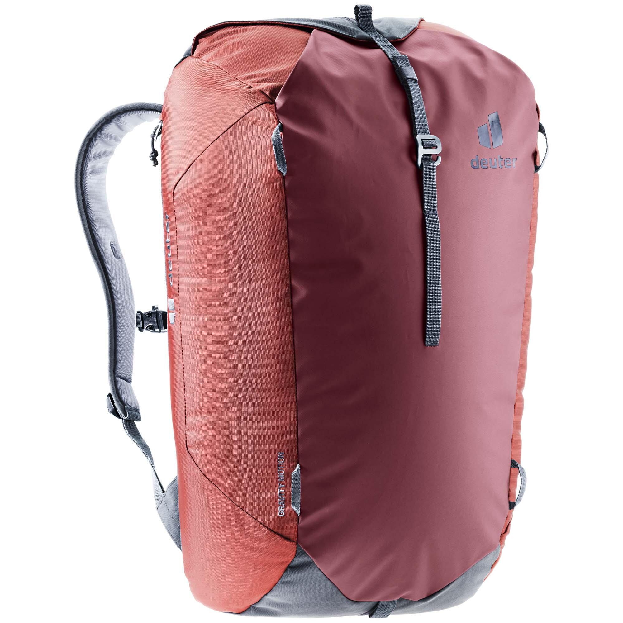Deuter - Sac D’escalade Deuter Gravity Motion Redwood/graphite Compact Et Ergonomique - Sac À Dos - Gris|noir|rouge - 30 L - Decathlon