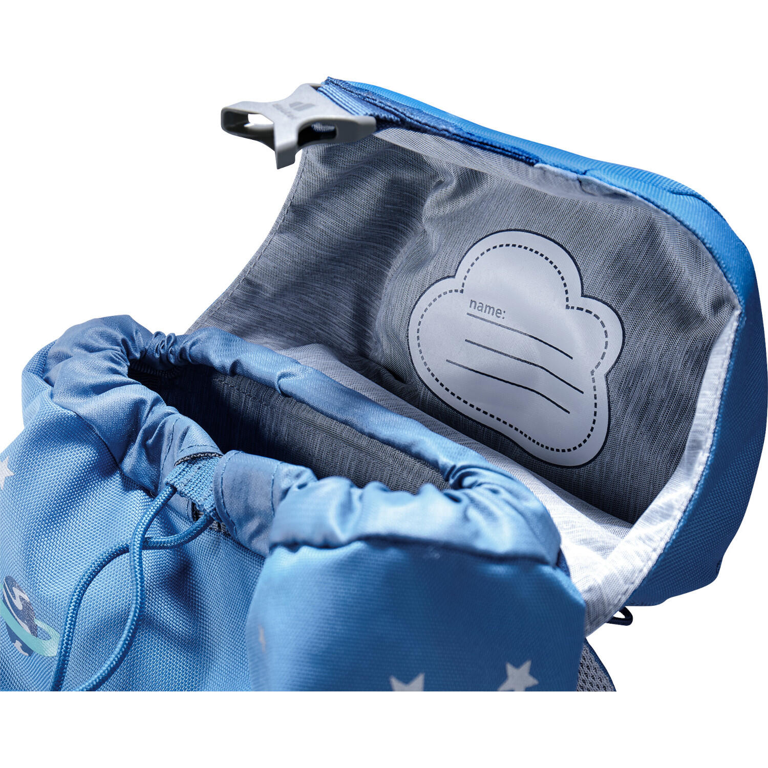 Mochila infantil Deuter Schmusebär 8L wave-nightblue ligera ergonómica reciclada 4/7