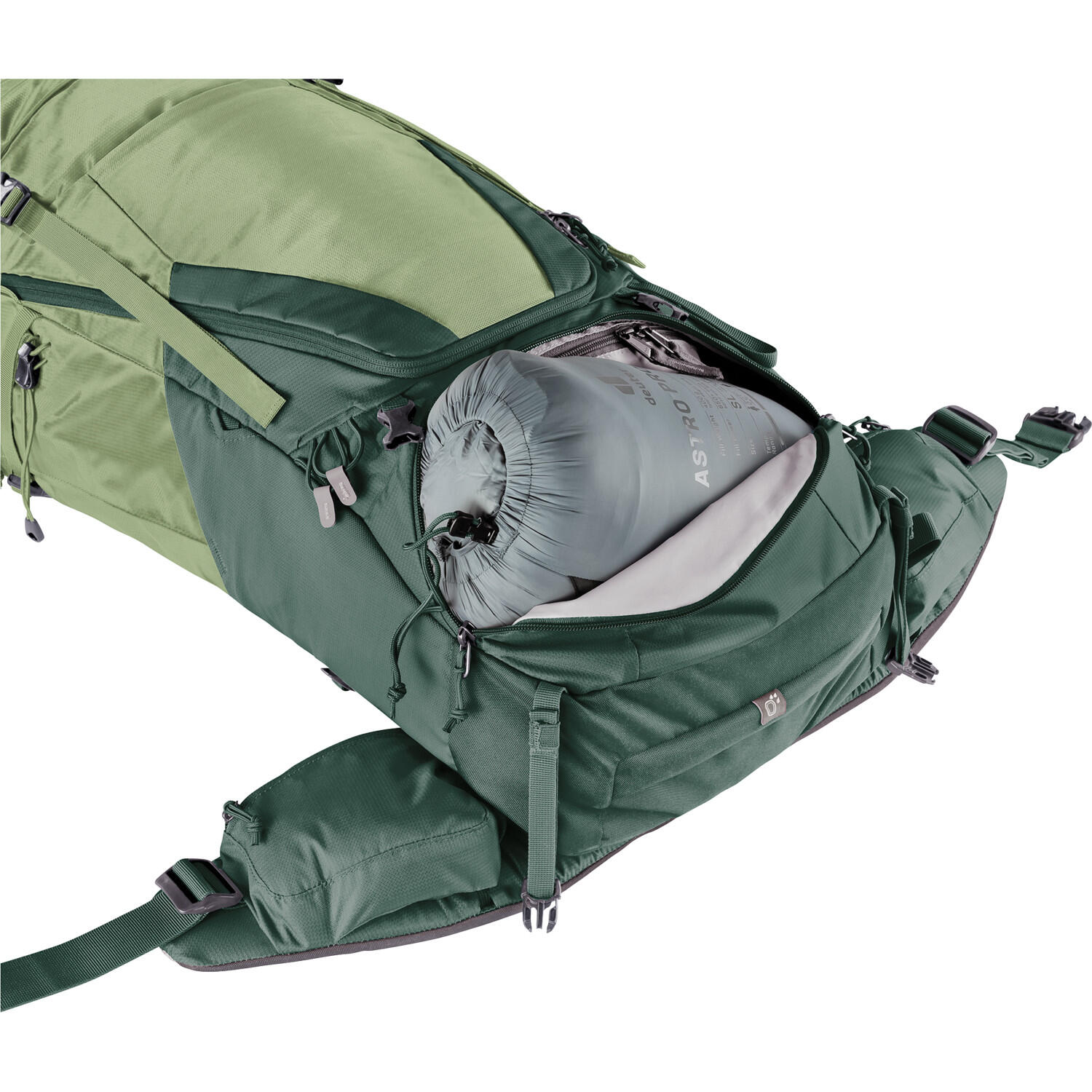 Zaino Deuter Futura Air Trek 45+10 SL 55L Verde 7/7