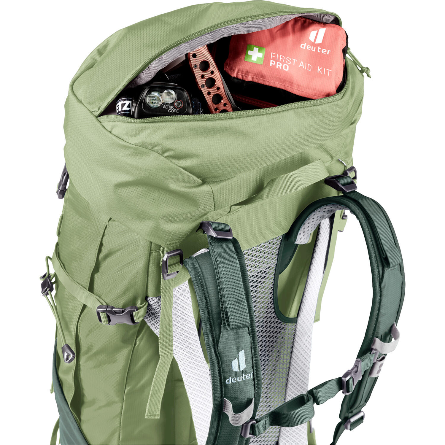 Zaino Deuter Futura Air Trek 45+10 SL 55L Verde 6/7