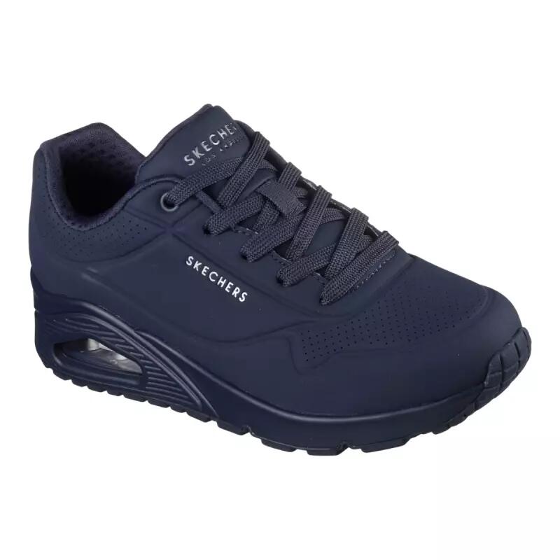 Baskets Femme Baskets Skechers 73690 Noir Bleu Skechers 2/7