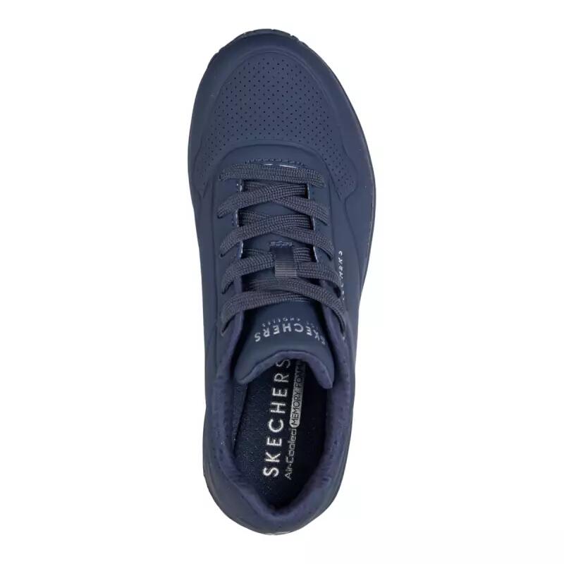 Baskets Femme Baskets Skechers 73690 Noir Bleu Skechers 4/7