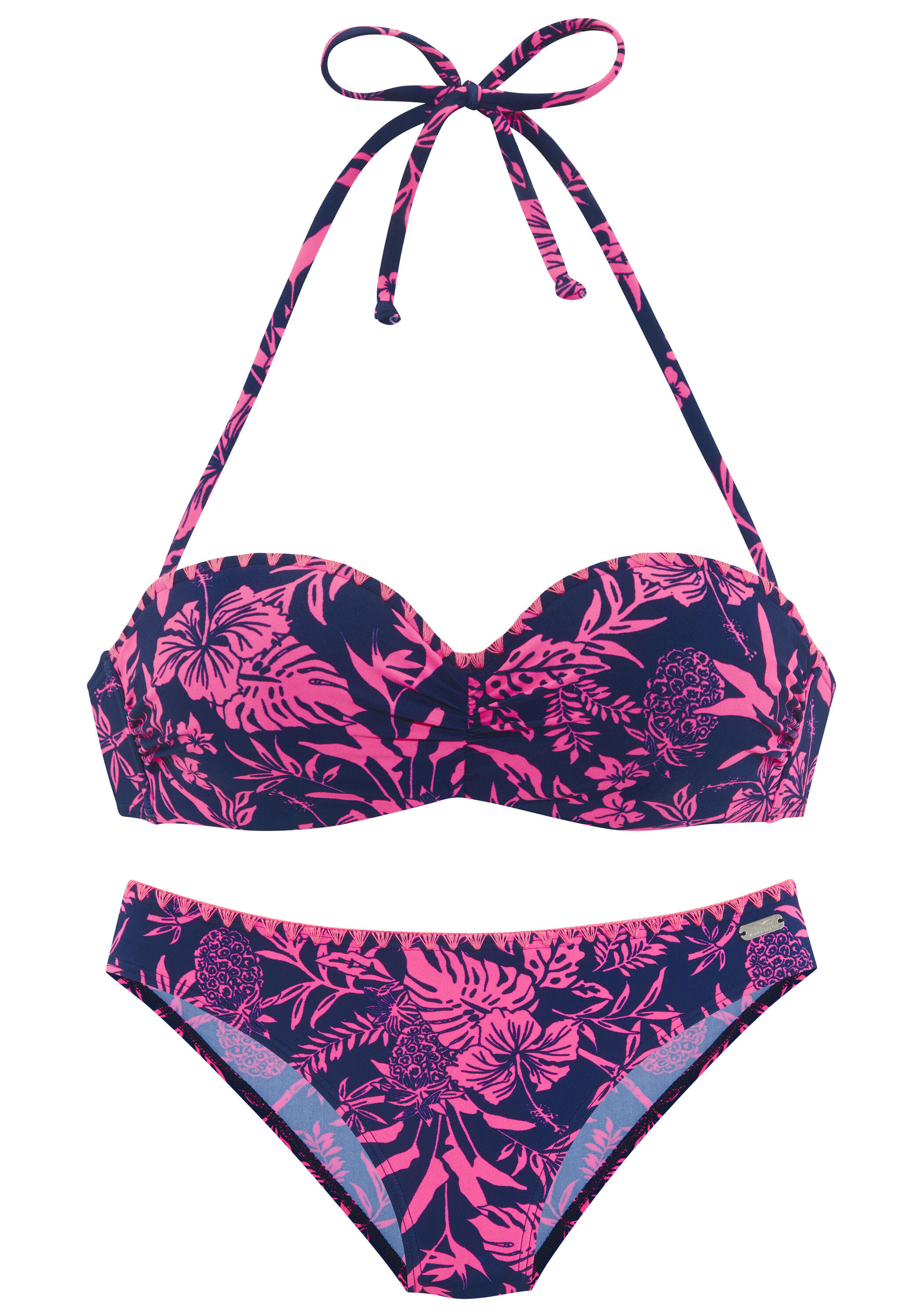 Damen Bügel-Bandeau-Bikini 2/6
