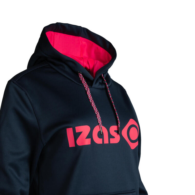 Sweatshirt DUERO W V4 para mulher com capuz ajustável, logótipo e bolso frontal 3/3