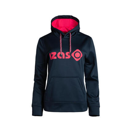 Sweat femme DUERO W V4 avec capuche réglable, logo et poche frontale