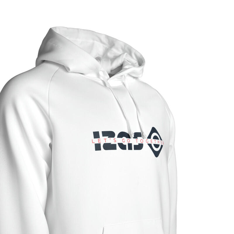 Izas Camisola WACO unissexo com logótipo , capuz ajustável e mangas raglan em 3/3