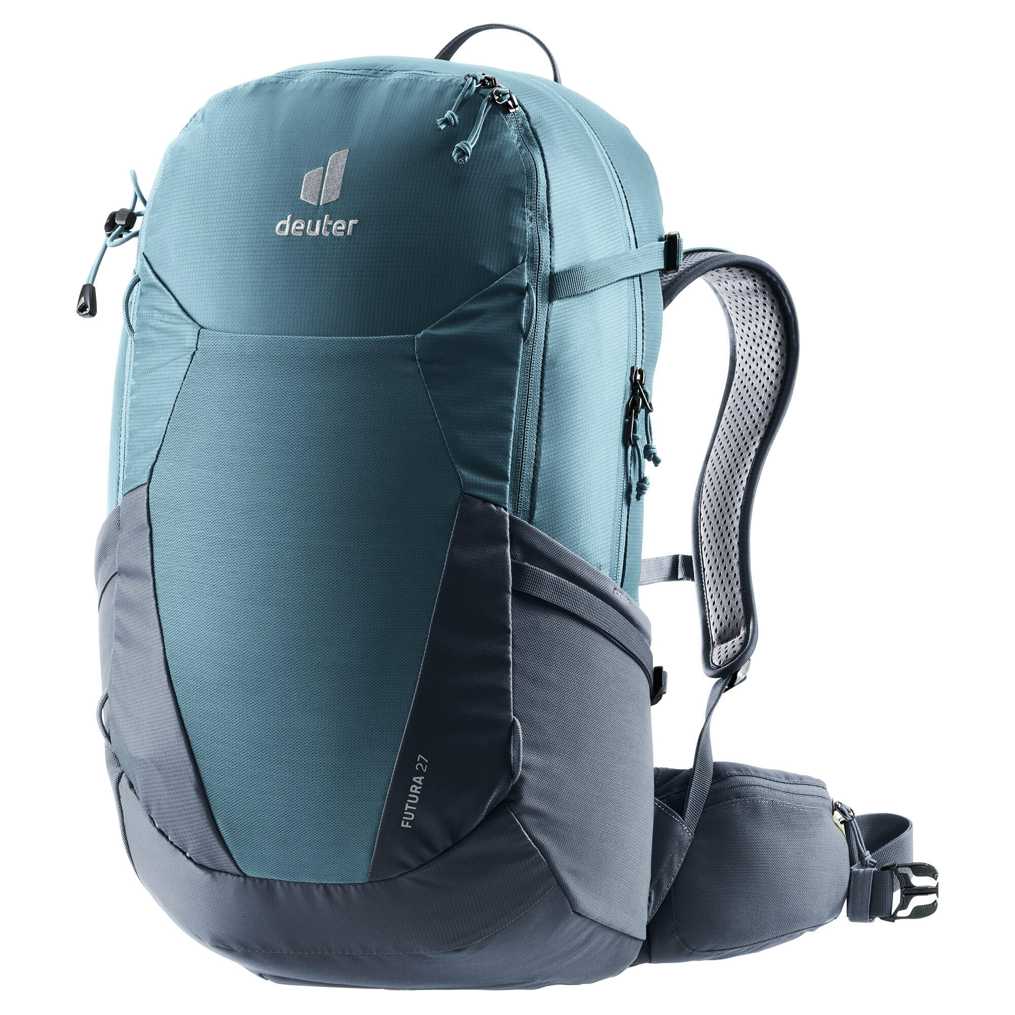 Sac à dos randonnée Deuter Futura 27 L Atlantic-Ink, Aircomfort ventilé 1/7