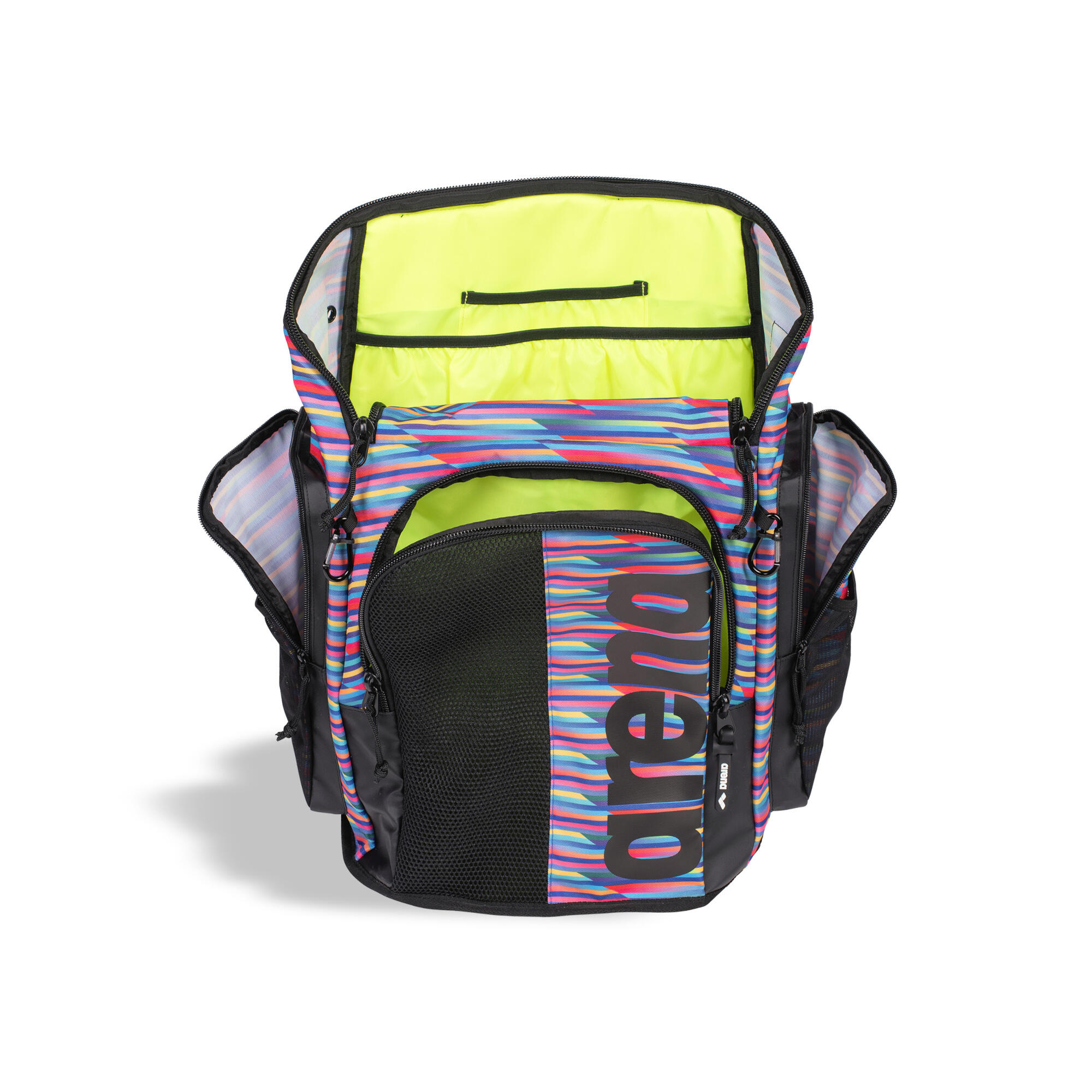 Mochila Arena Spiky III 45 Allover Racing Stripes ARENA Decathlon