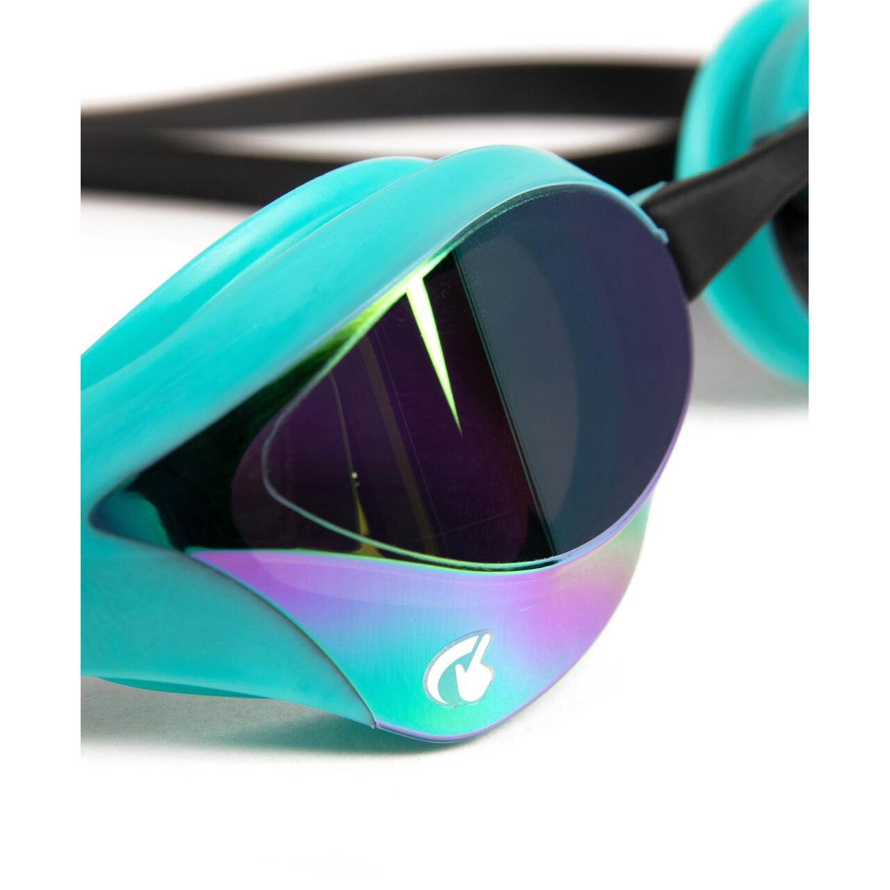 Lunettes de protection Arena Cobra Core Swipe Mirror - Émeraude/Paon 3/7