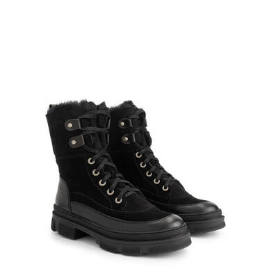 Tremblant Damen - Winterboots - Wolle gefüttert - Schwarz