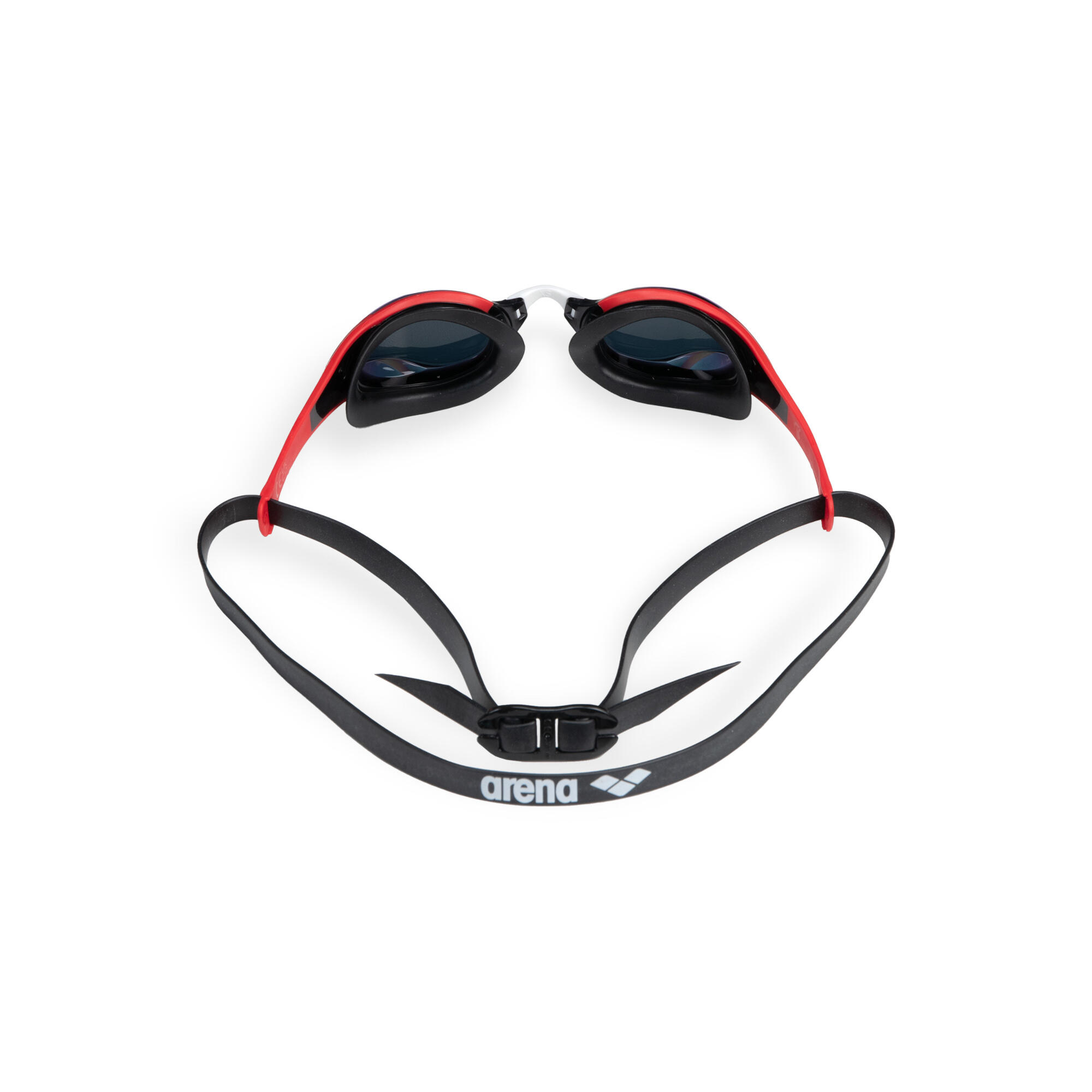 Gafas de natación Arena Cobra Edge Swipe Mirror Oro/Rojo 9/13