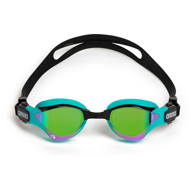 Arena Zwembril Cobra Tri Swipe Mirror Smaragdgroen/Blauw