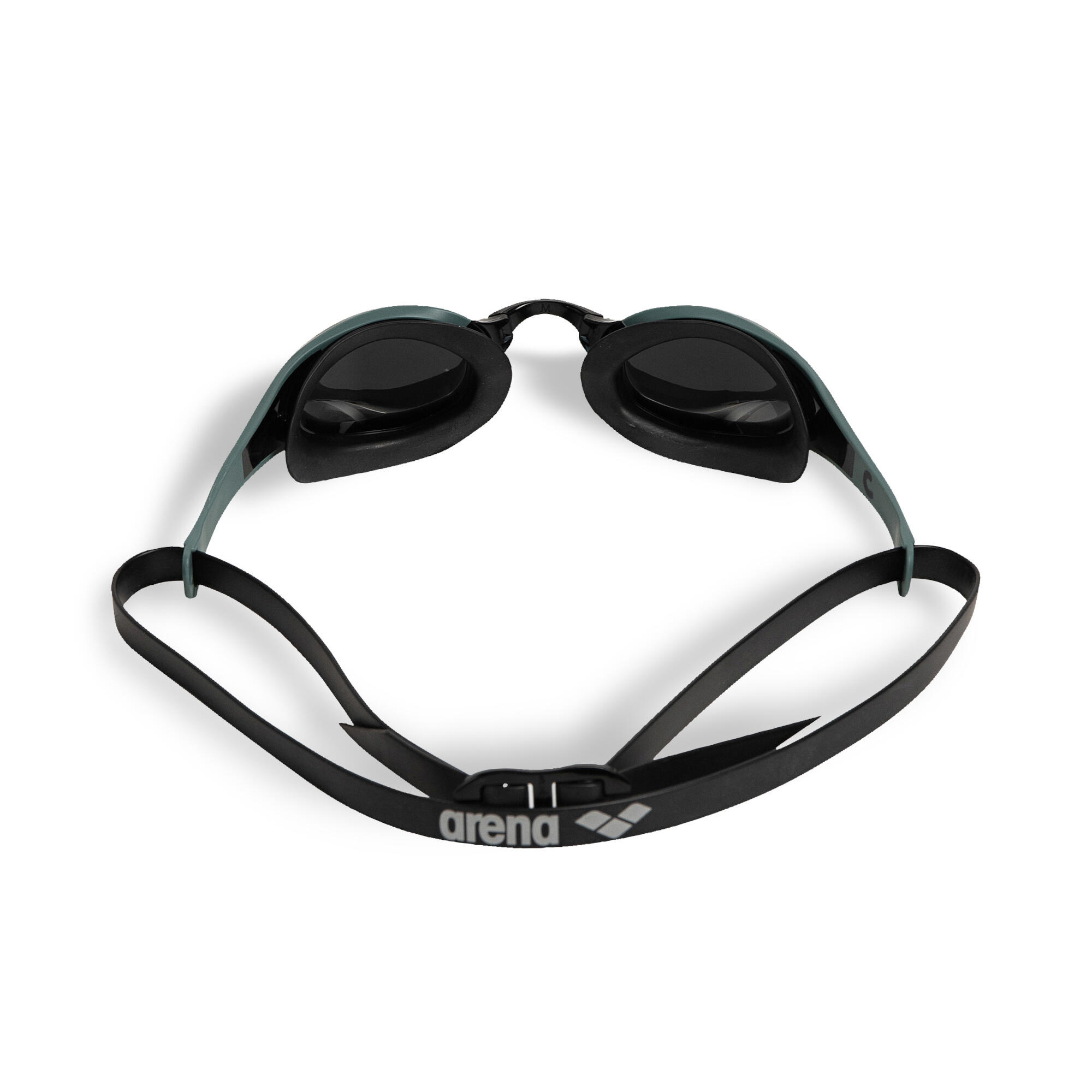 Arena Cobra Edge Swipe Schwimmbrille mit verspiegelten Gläsern in Grau-Schwarz 8/12