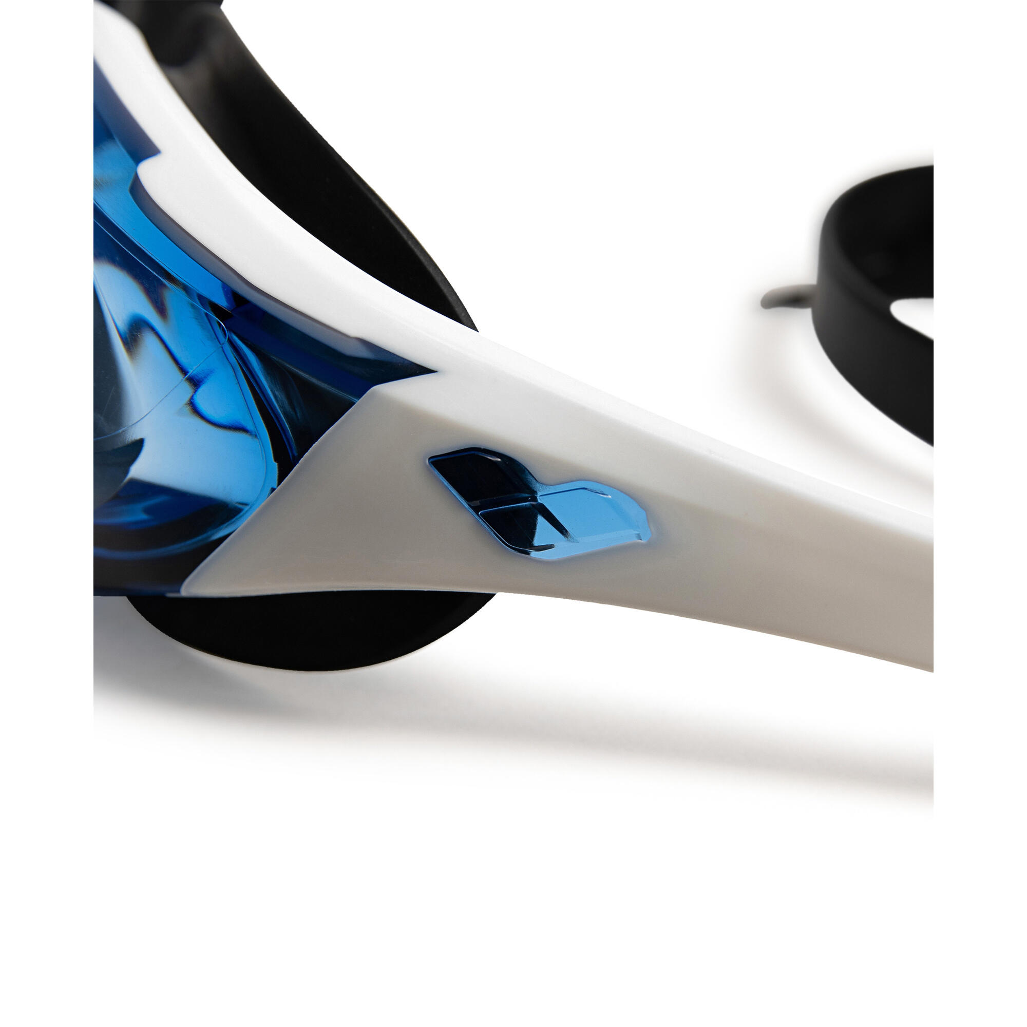 Arena Cobra Edge Swipe Schwimmbrille Weiß / Schwarz 10/12