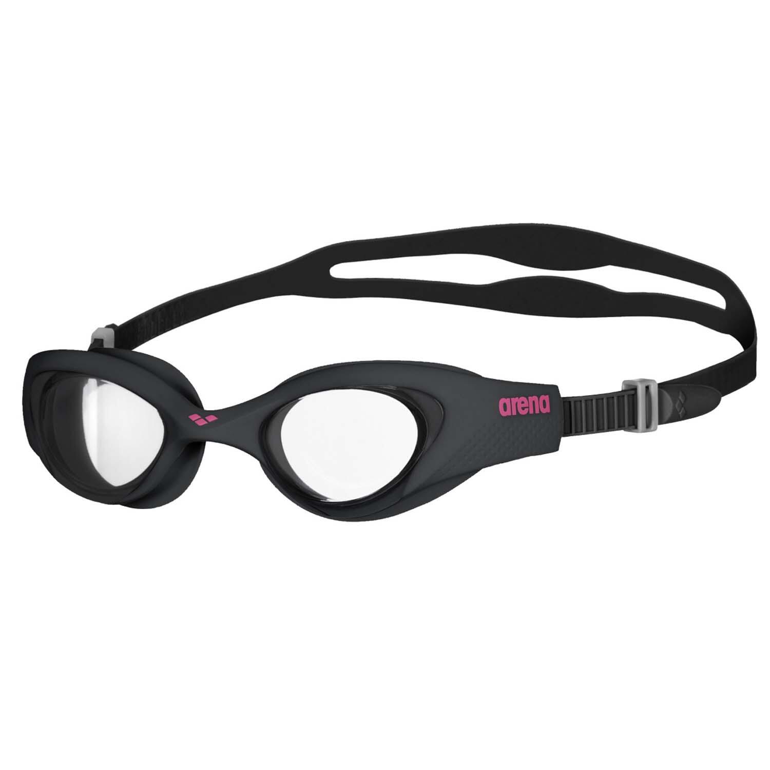 Okulary pływackie Arena THE ONE WOMAN ONE SIZE CLEAR-BLACK-BLACK