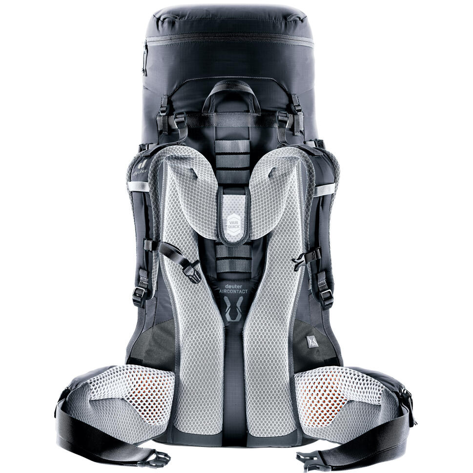 Plecak trekkingowy damski Deuter Aircontact Lite 45 + 10 SL - black/graphite