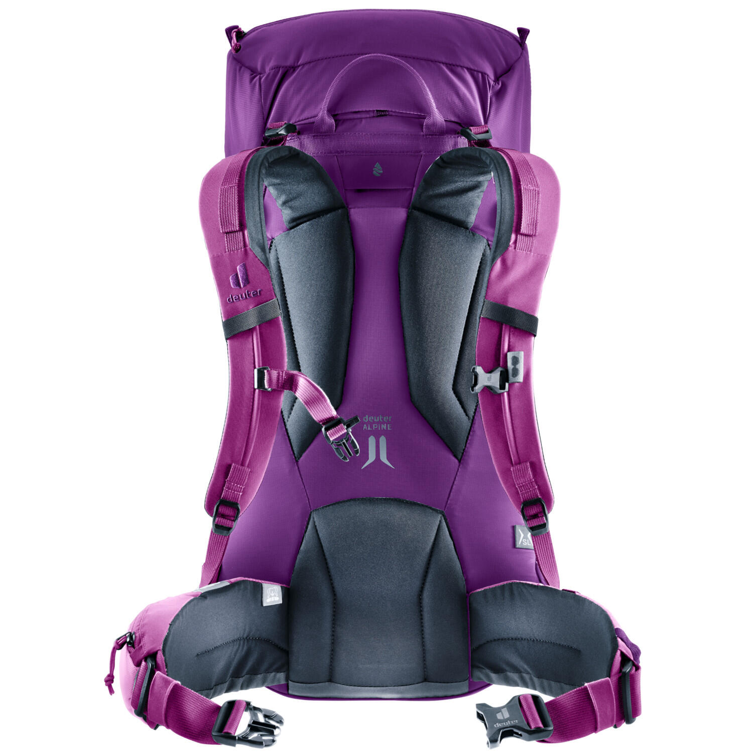 Sac à dos alpin Deuter Guide 32+8 SL femme 40 L Mystic Lotus encadré ergonomique 2/7