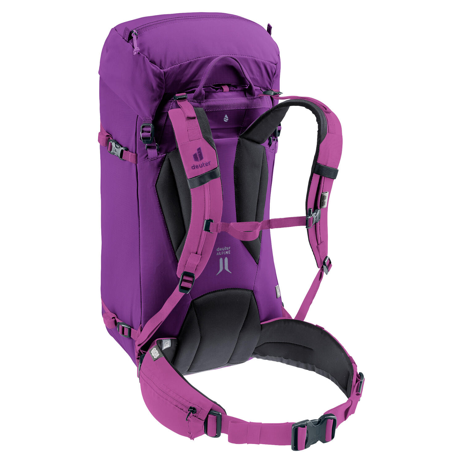 Sac à dos alpin Deuter Guide 32+8 SL femme 40 L Mystic Lotus encadré ergonomique 4/7